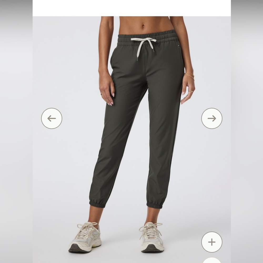 Vuori women’s Dark Green Joggers - Picture 3 of 3